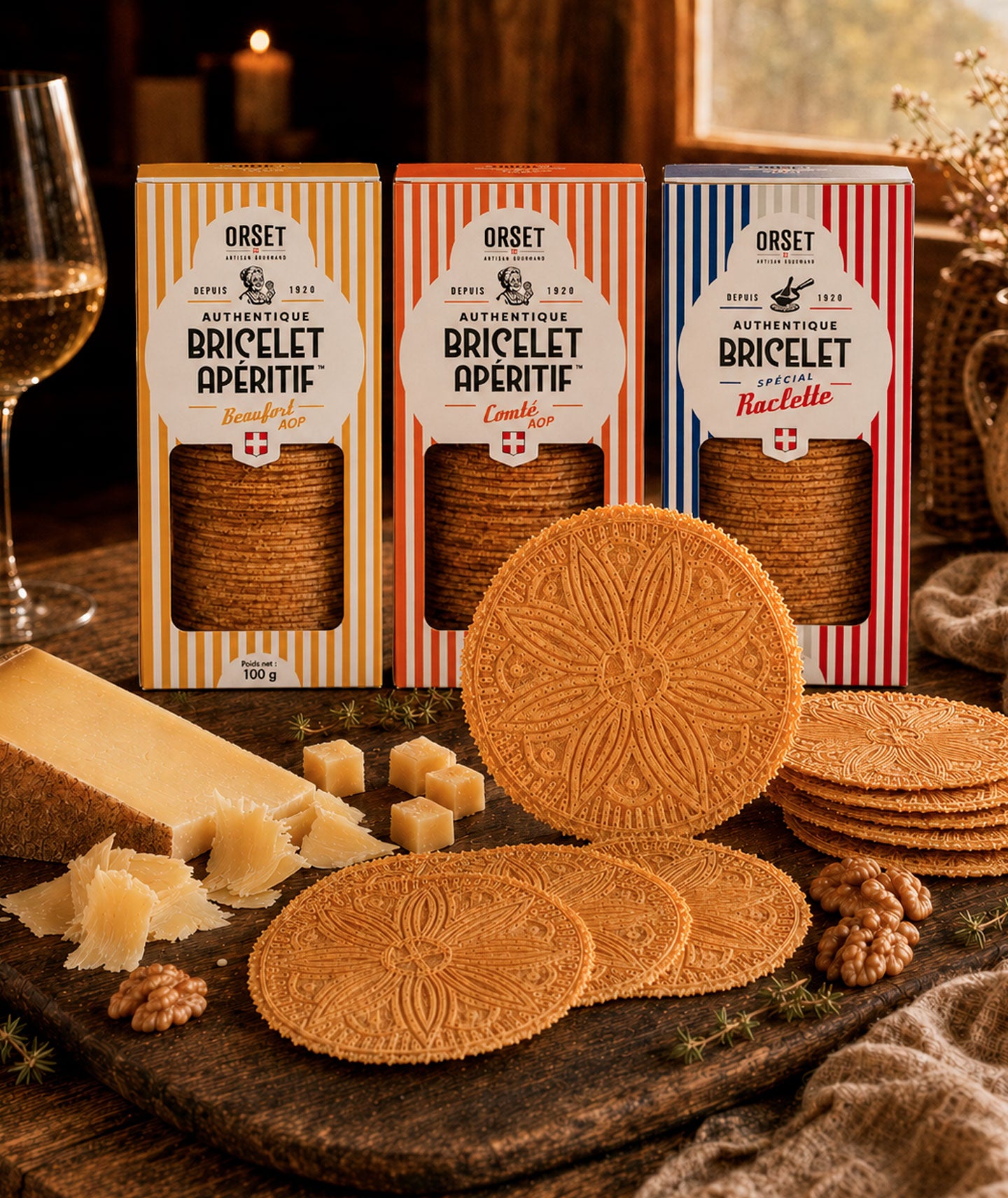 Biscuit apéritif au Beaufort