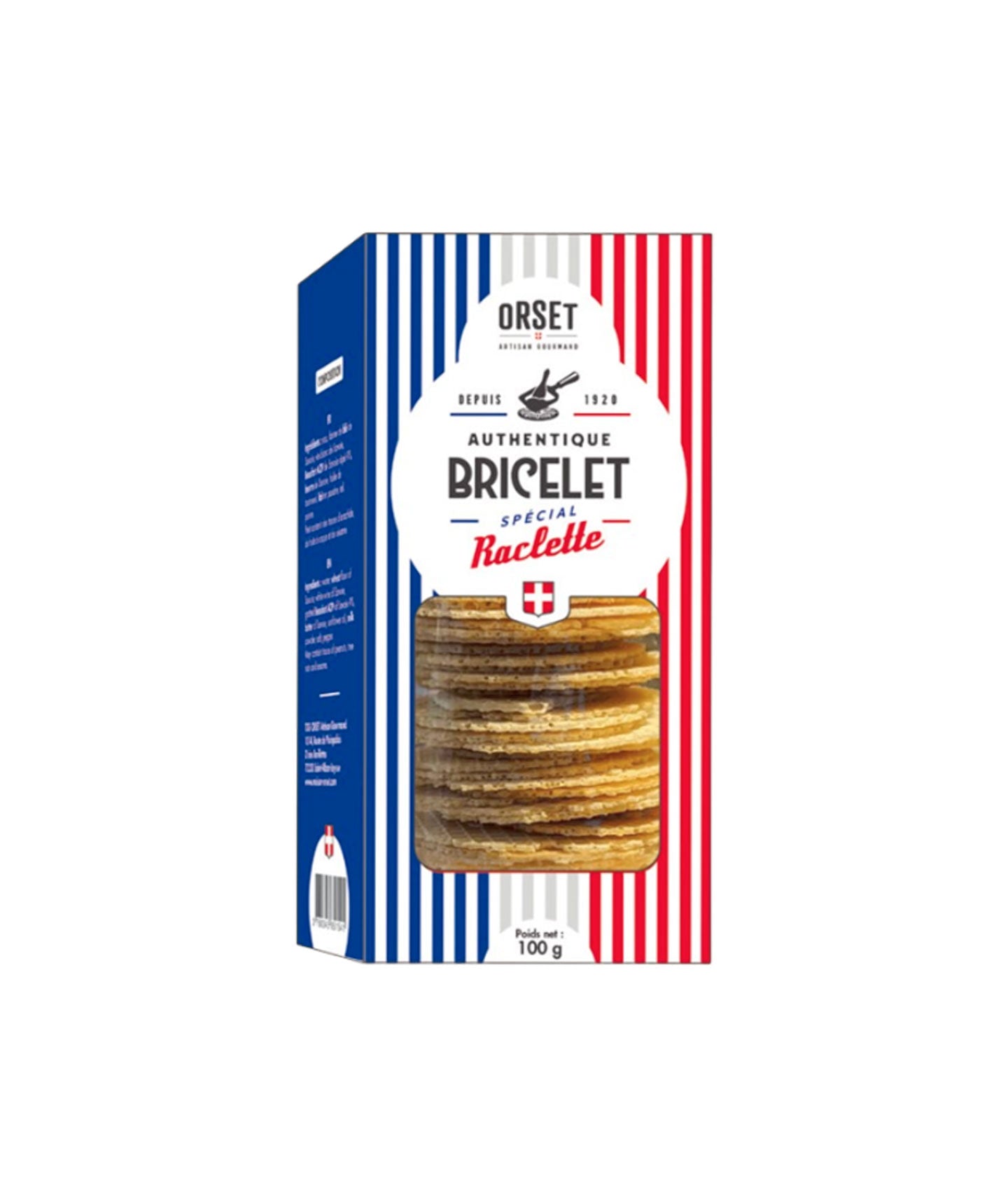 Biscuit apéritif saveur raclette