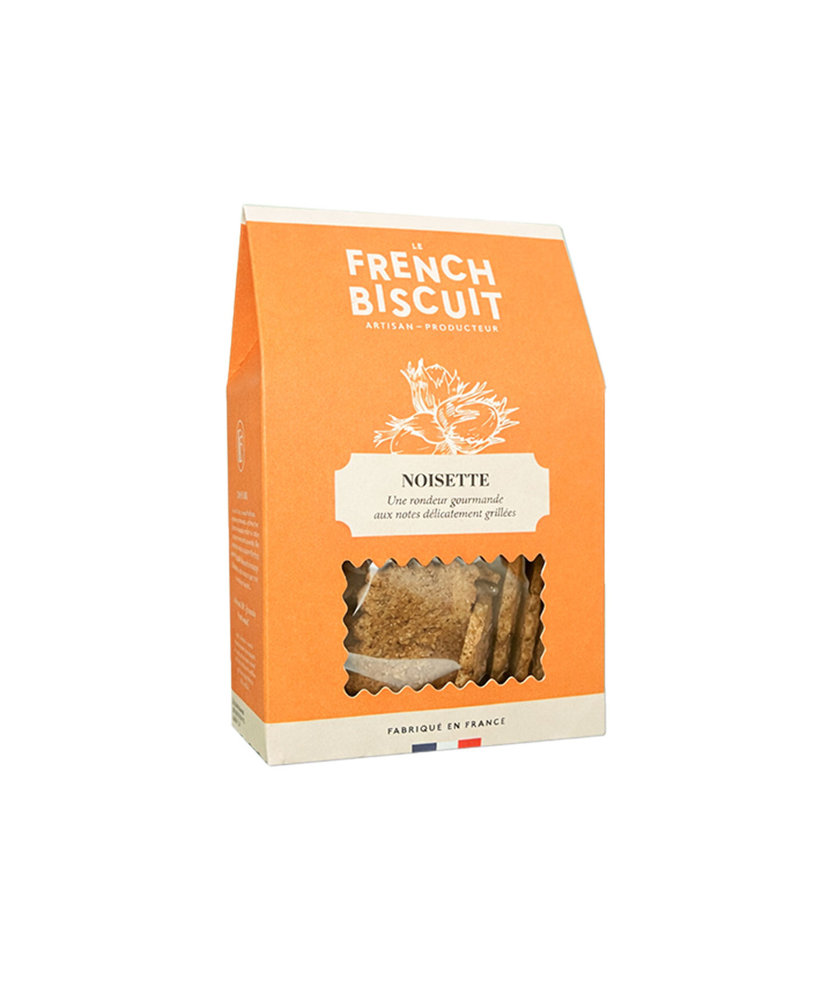 Biscuits prêt à déguster à la noisette