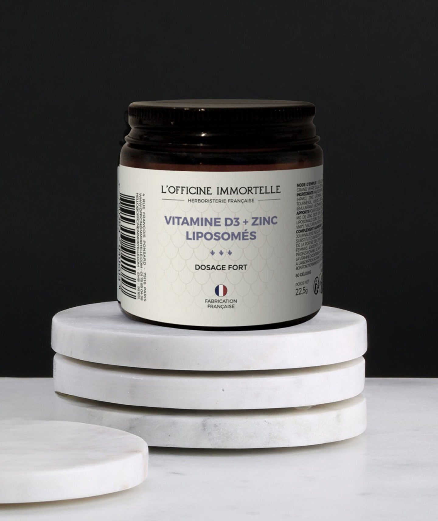Complexe immunité | Vitamine D3 + Zinc liposomés
