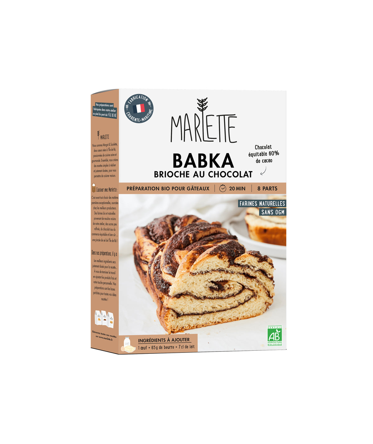 Préparation bio pour Babka