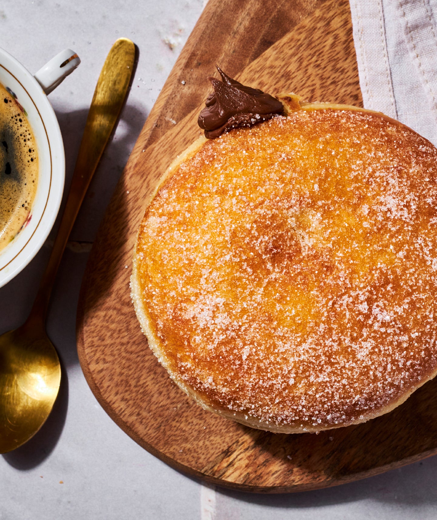 Beignet pâte à tartiner maison