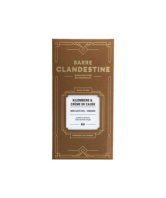 Chocolat à la crème de noix de cajou