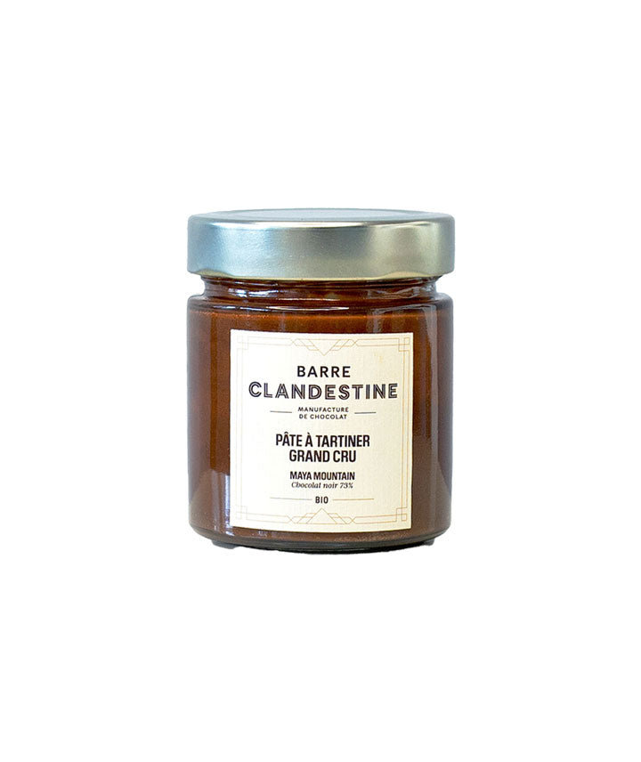 Pâte à tartiner grand cru bio