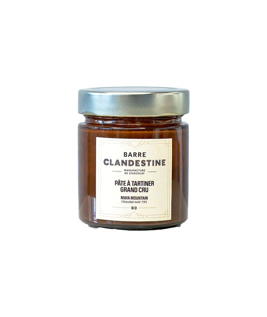 Pâte à tartiner grand cru bio