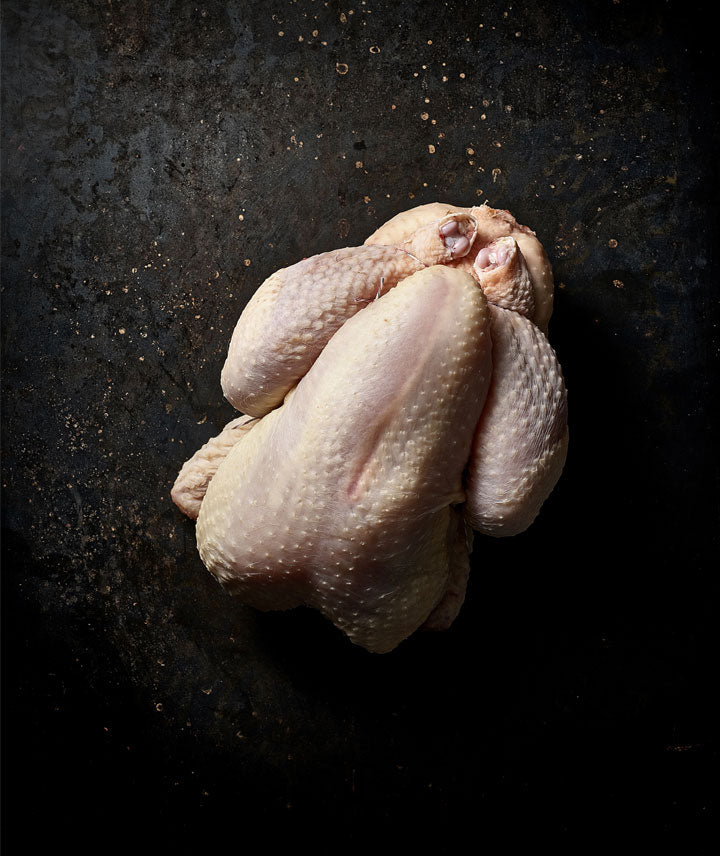 Poularde de Kerguilavant farcie et pochée