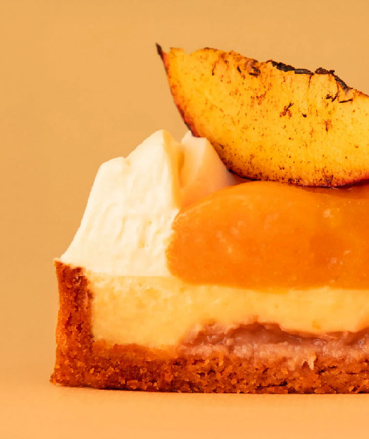 Tarte pêche - 6 personnes