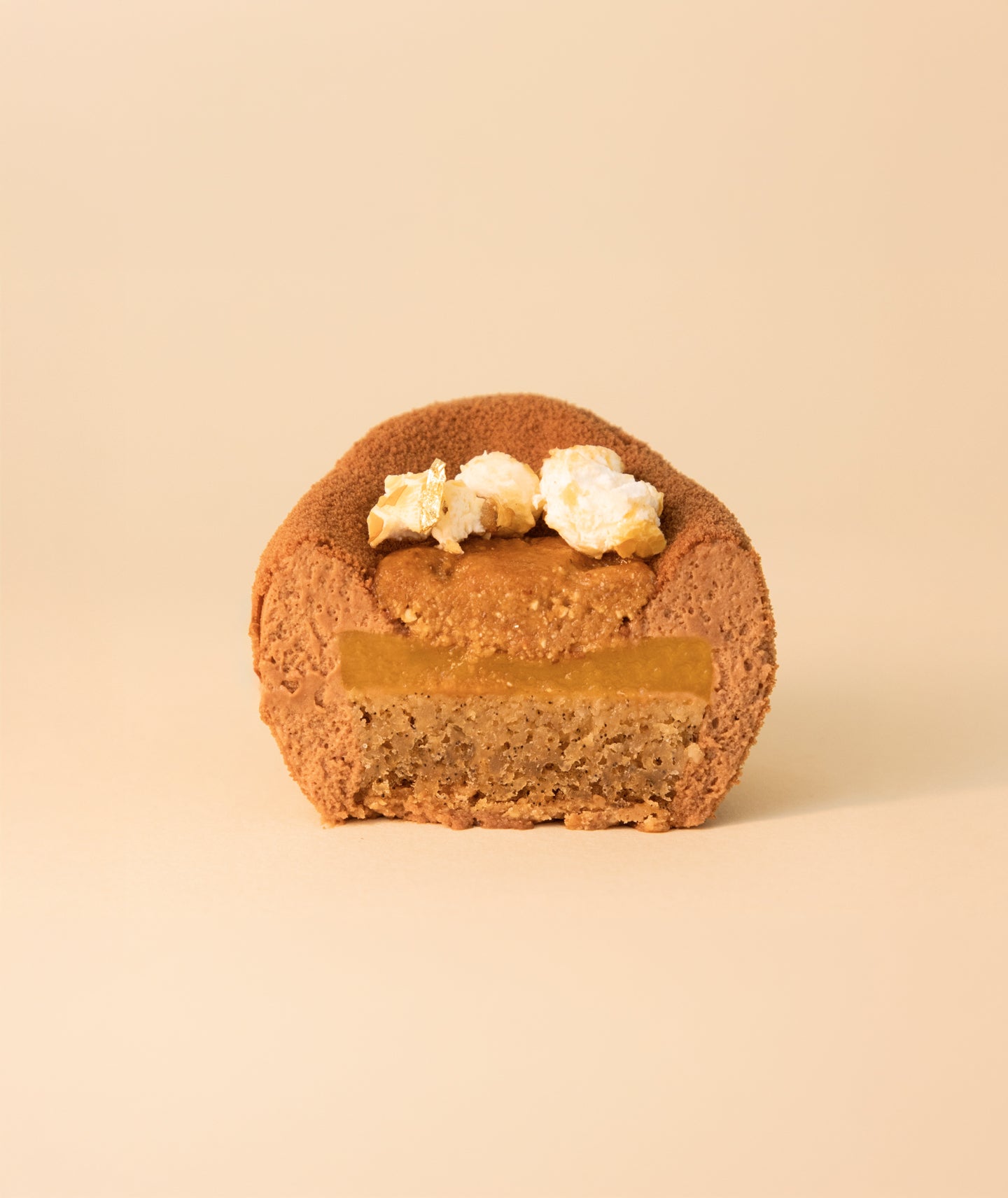 Entremets pop corn - Individuel