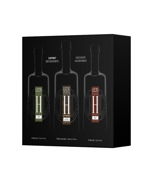 Coffret Découverte 3 Huiles H de Leos