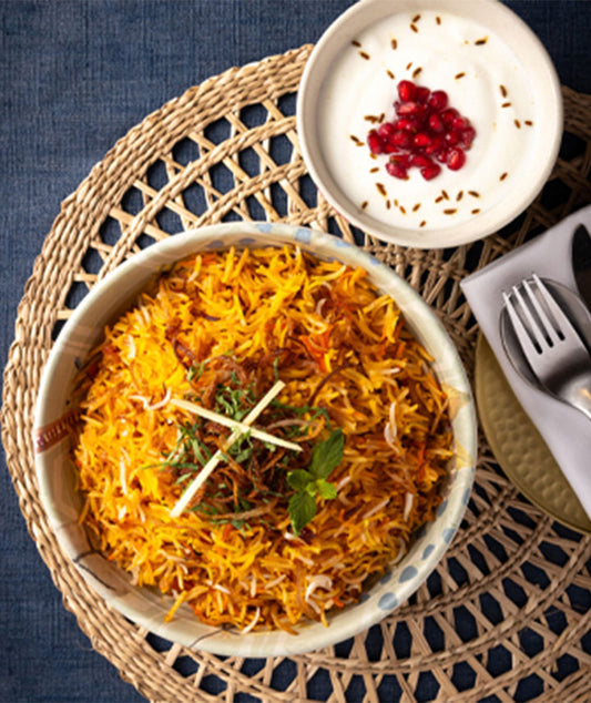 Poulet mariné - Biryani