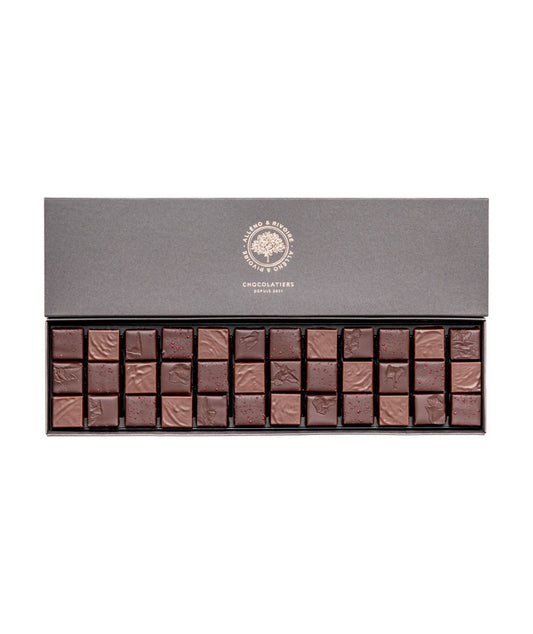 Coffret de 36 ganaches chocolat