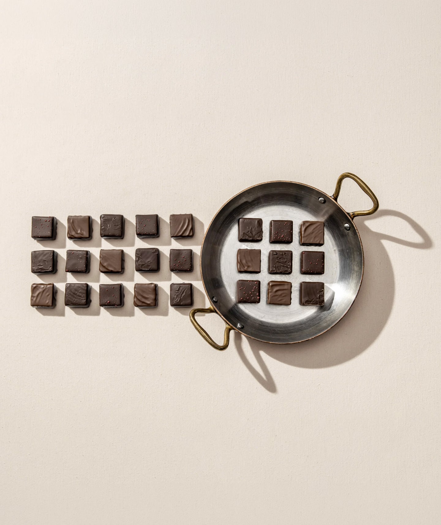 Coffret de 24 ganaches chocolat