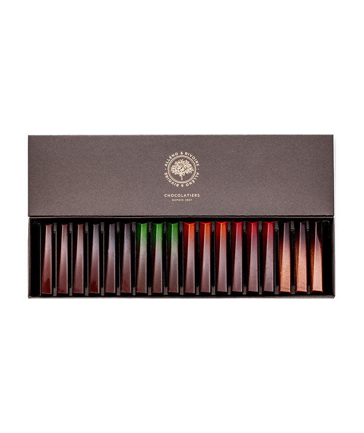 Coffret de 18 sticks chocolatés