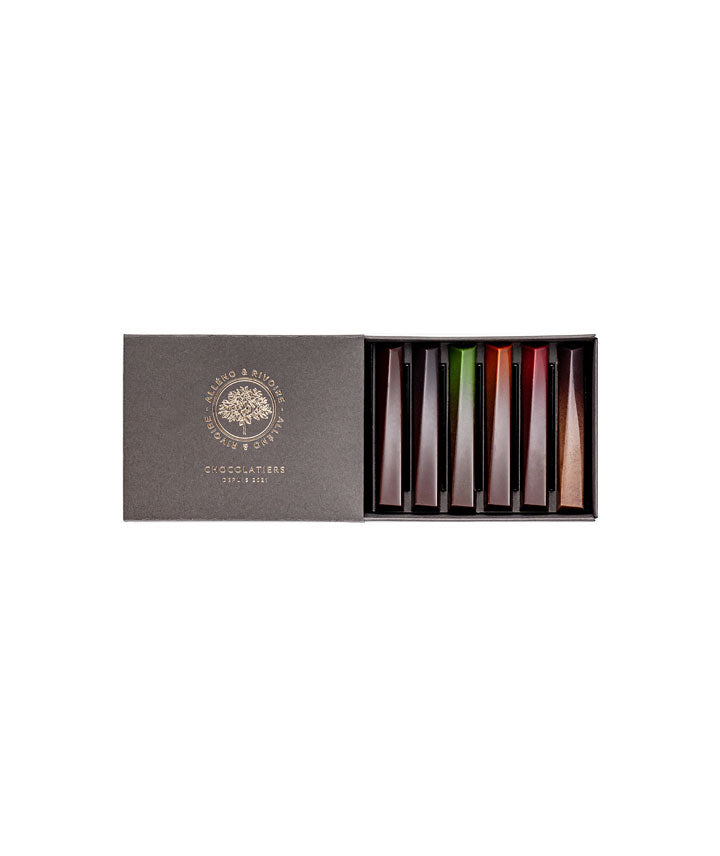 Coffret de 6 sticks chocolatés