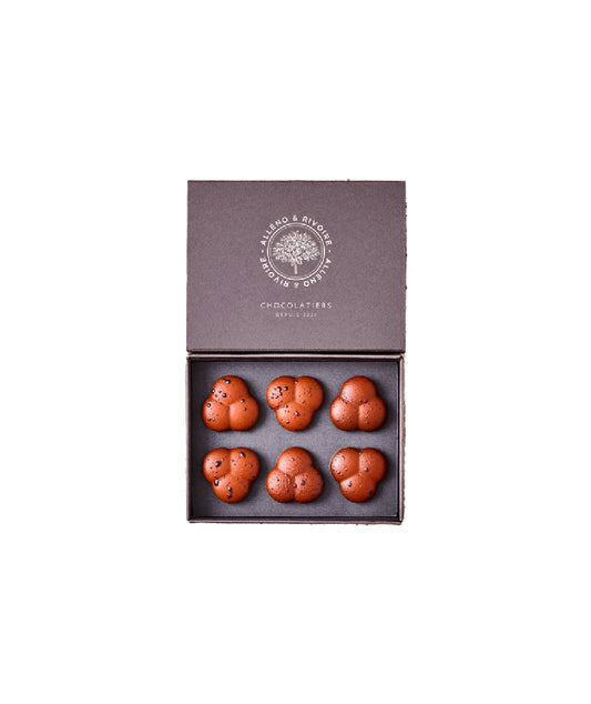 Coffret 6 trèfles sauciers d'Halloween