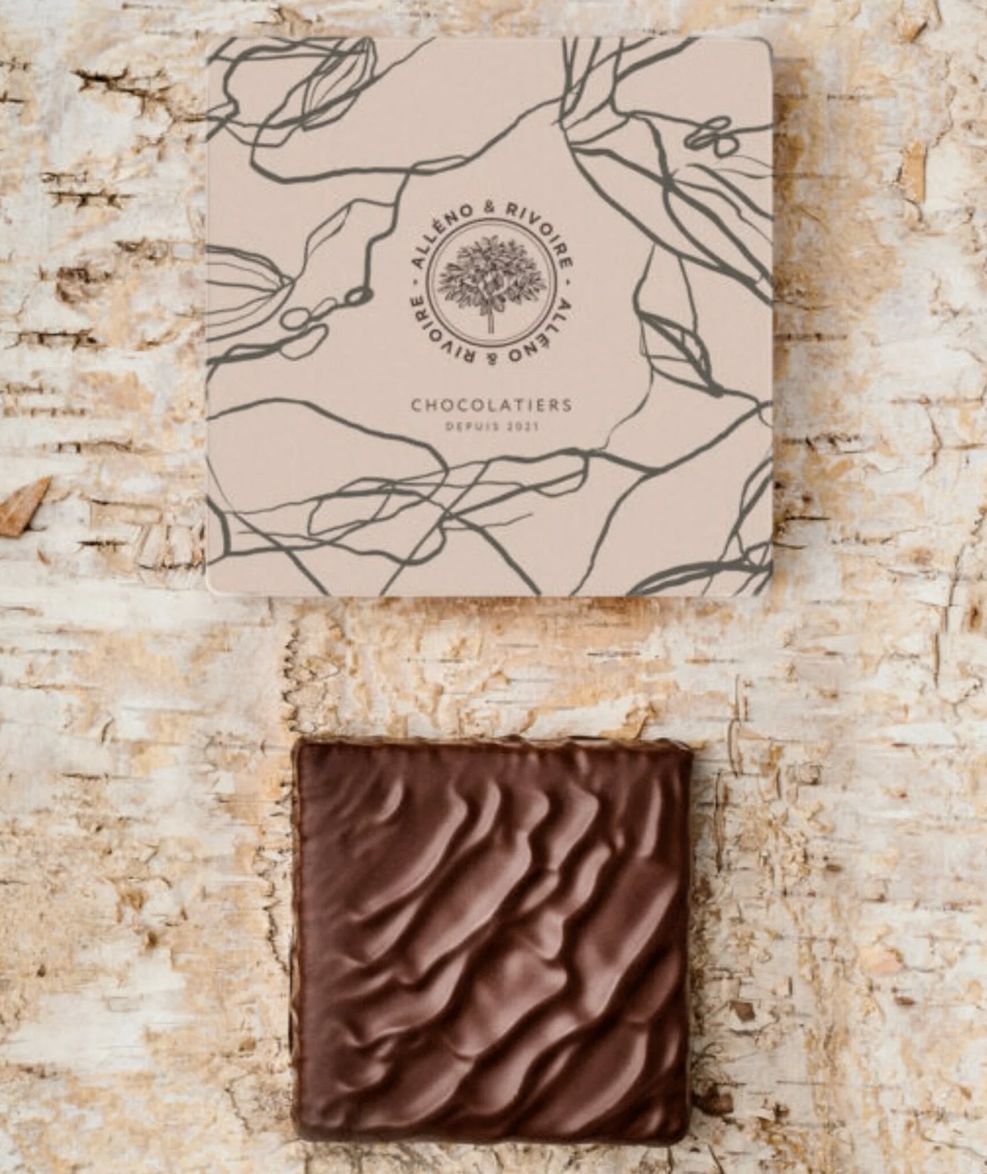 Sablé breton unitaire au chocolat noir