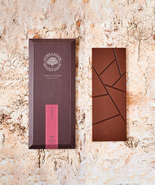 Tablette chocolat du Pérou 45%