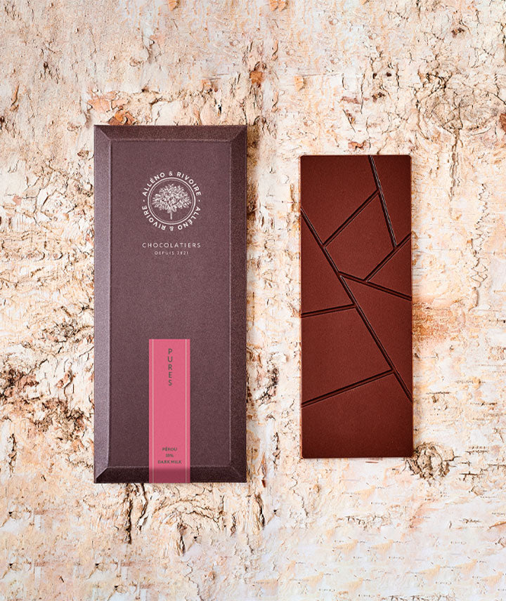 Tablette chocolat du Pérou 55%