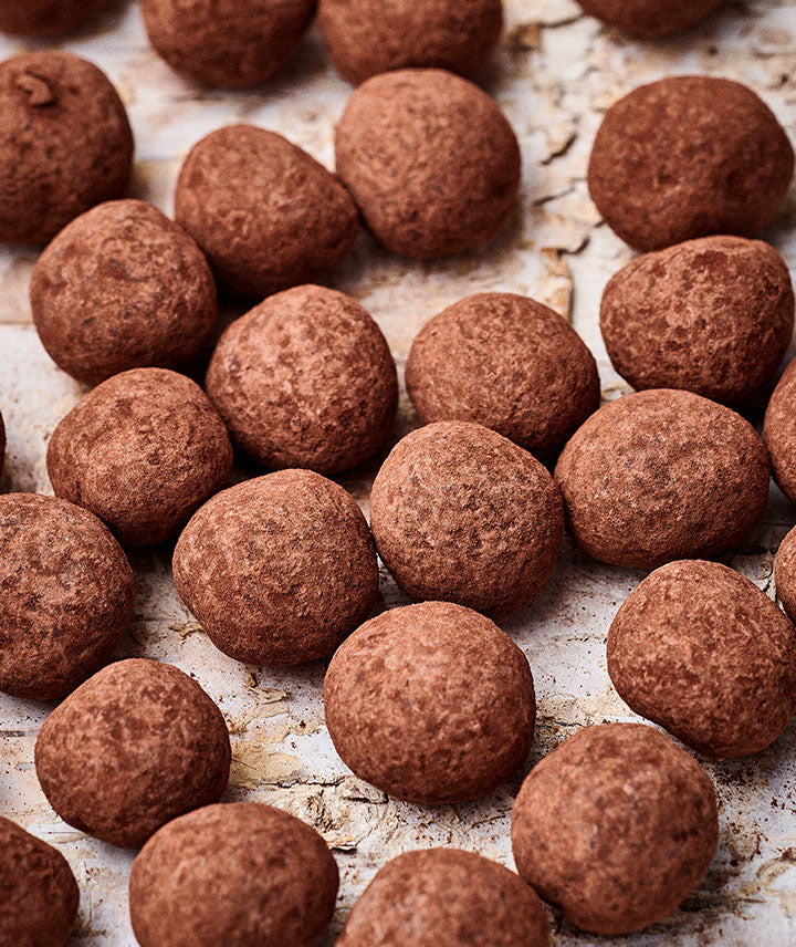 Noisettes enrobées de chocolat au lait