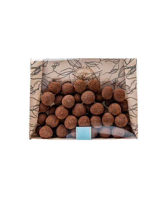 Noisettes enrobées de chocolat au lait