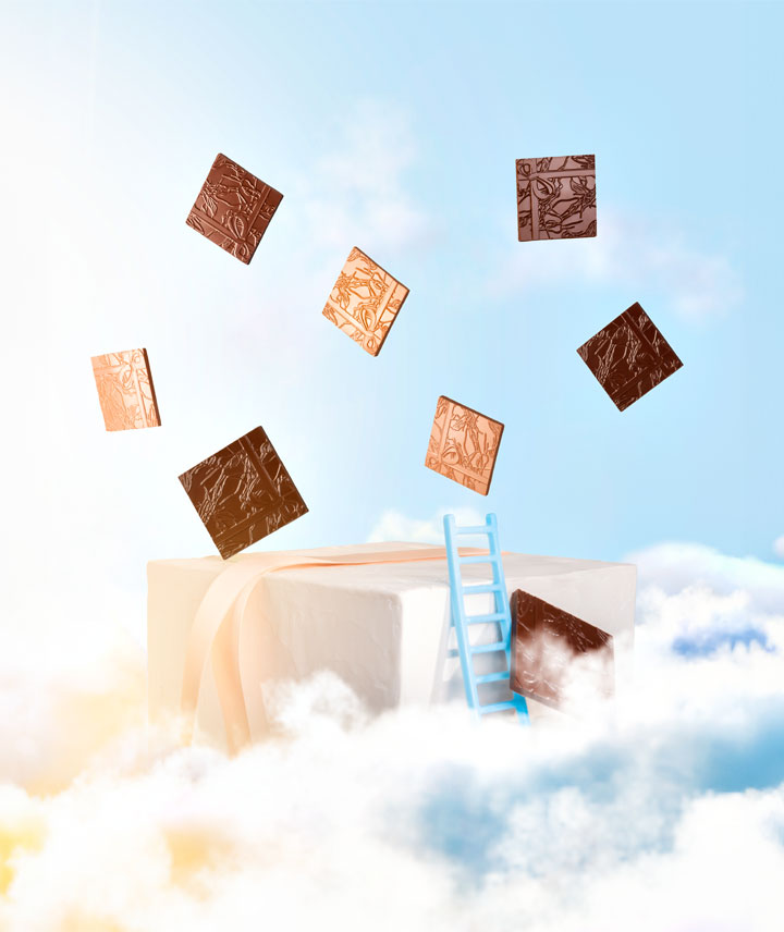 Minis tablettes chocolat fines - Noir