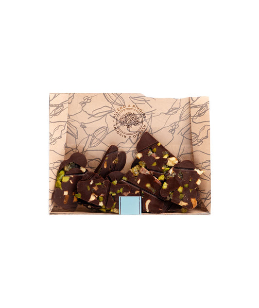 Mendiants chocolat noir et fruits secs