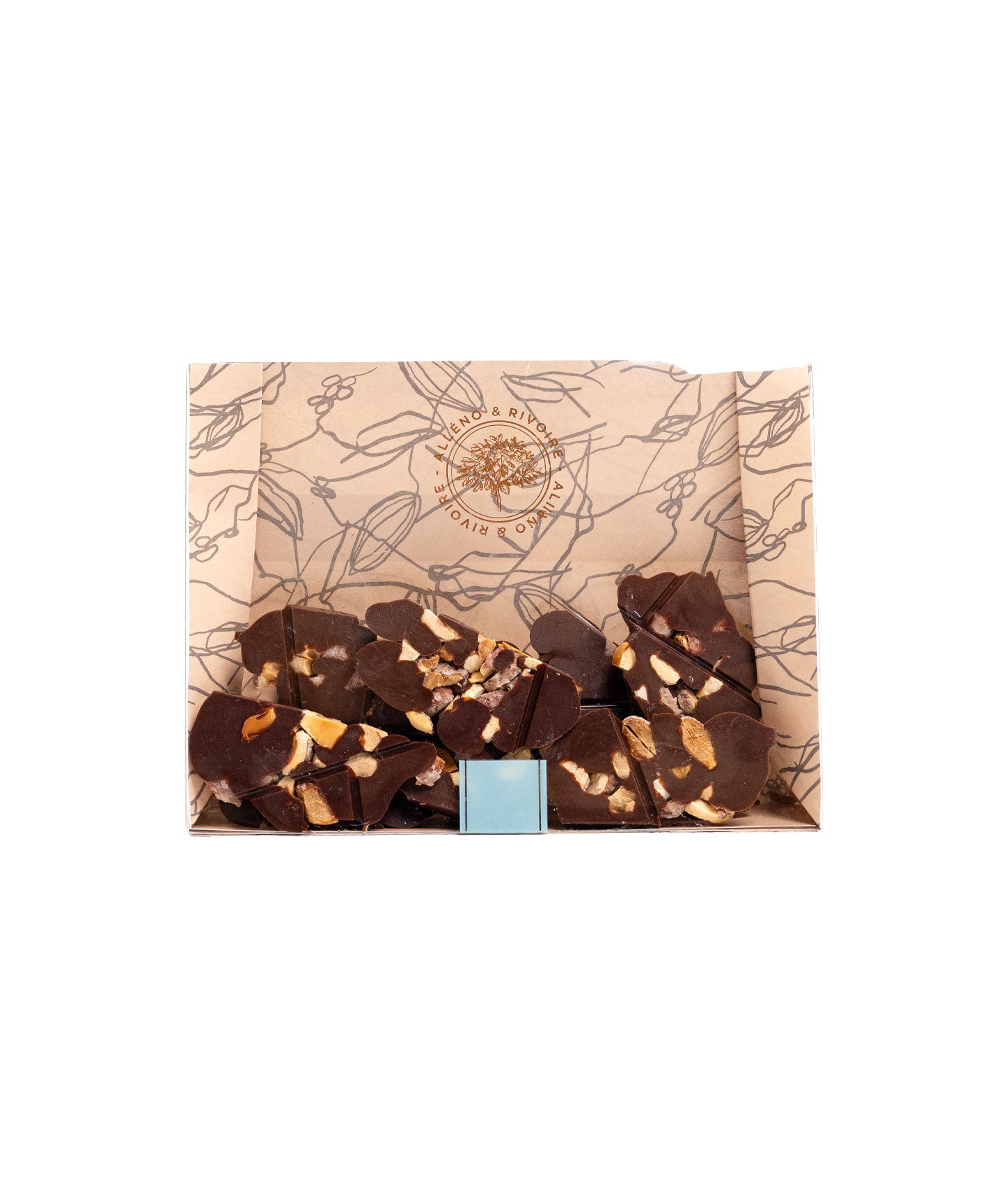 Mendiants chocolat noir et amandes