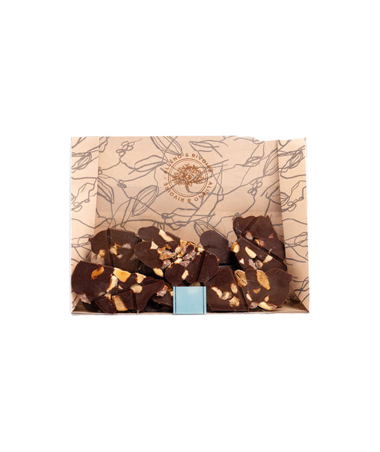 Mendiants chocolat noir et amandes