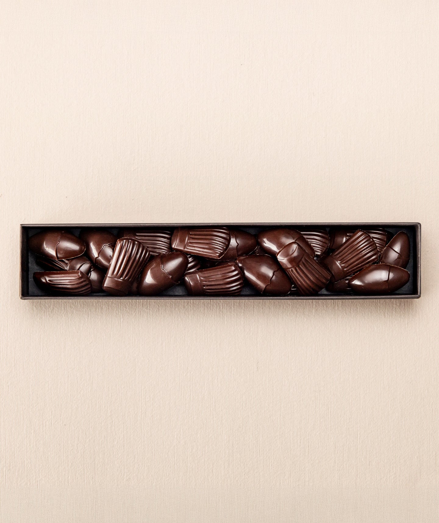 Mignardises Toquées au chocolat noir - Praliné