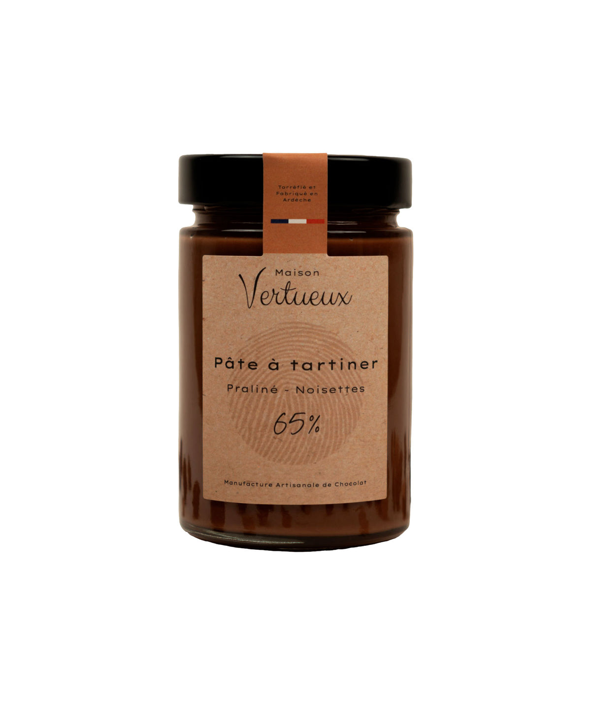 Pâte à tartiner praliné noisette 65%