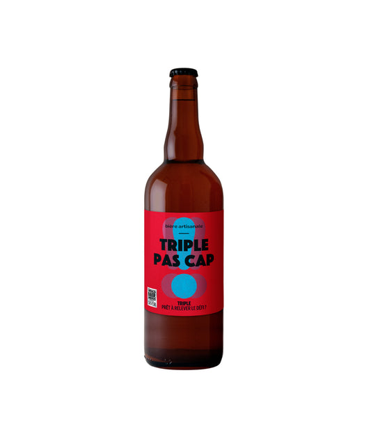 Pas cap 75cl - Bière blonde