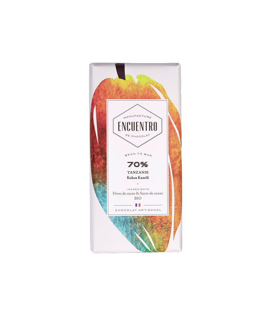 Tablette chocolat noir 70% tanzanie bio