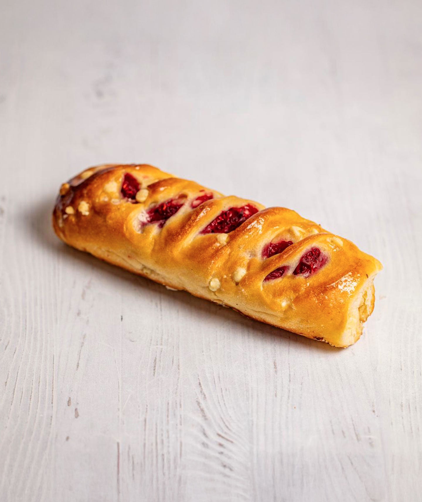 Viennoise framboise chocolat blanc