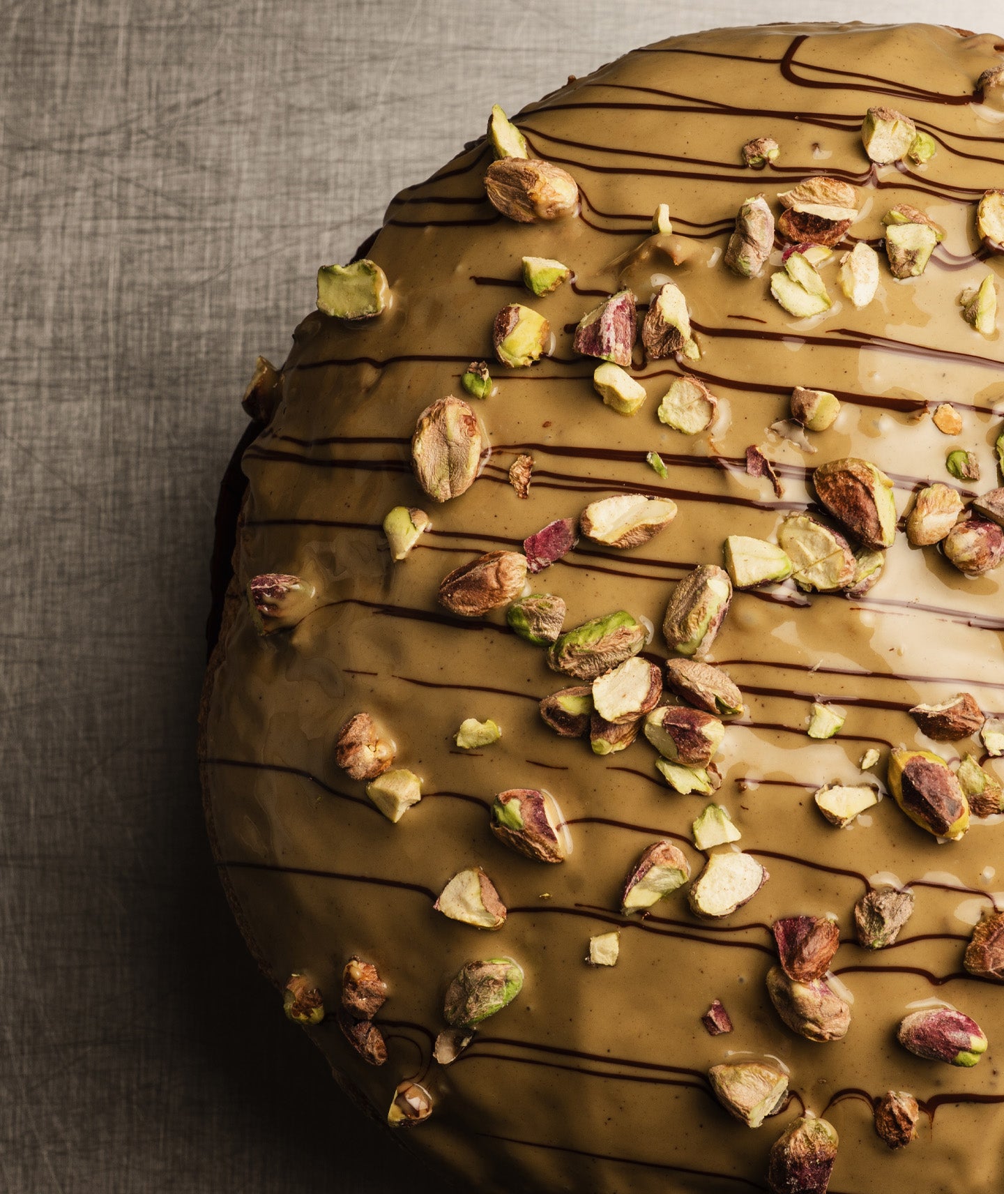 Panettone pistache et fleur d'oranger x Christophe Louie