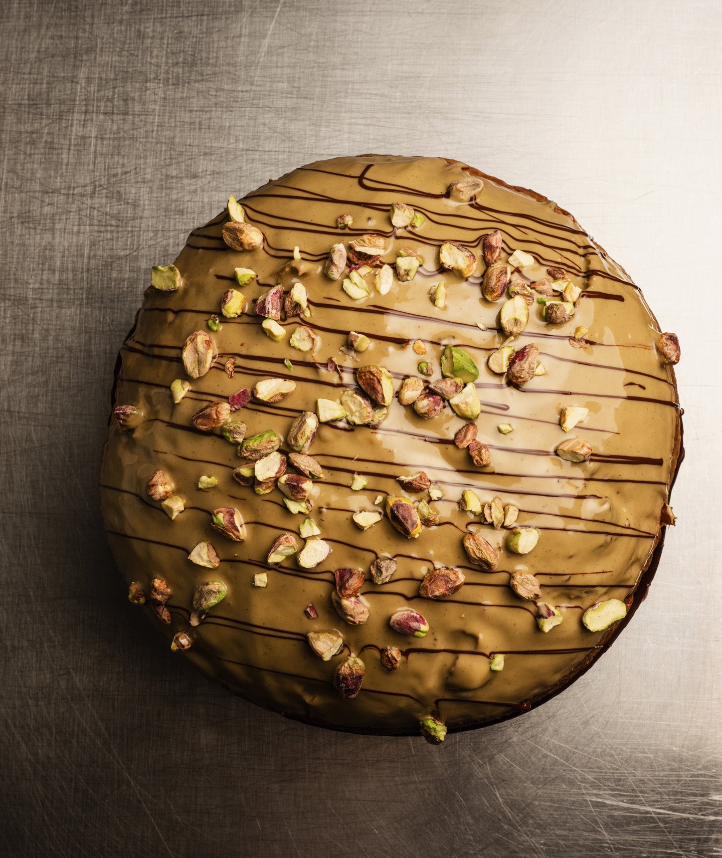 Panettone pistache et fleur d'oranger x Christophe Louie