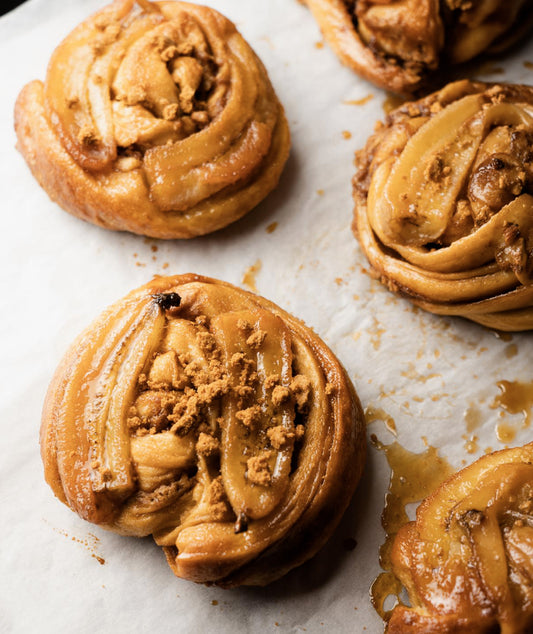 Babka roll tatin banane speculoos