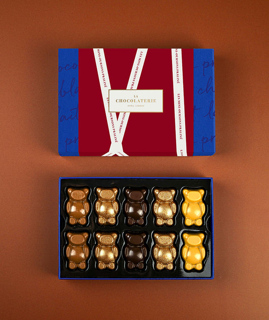 Mini-oursons praliné de Noël