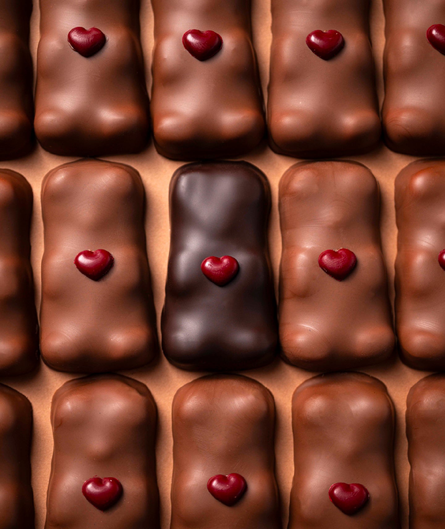 Les oursons Saint-Valentin