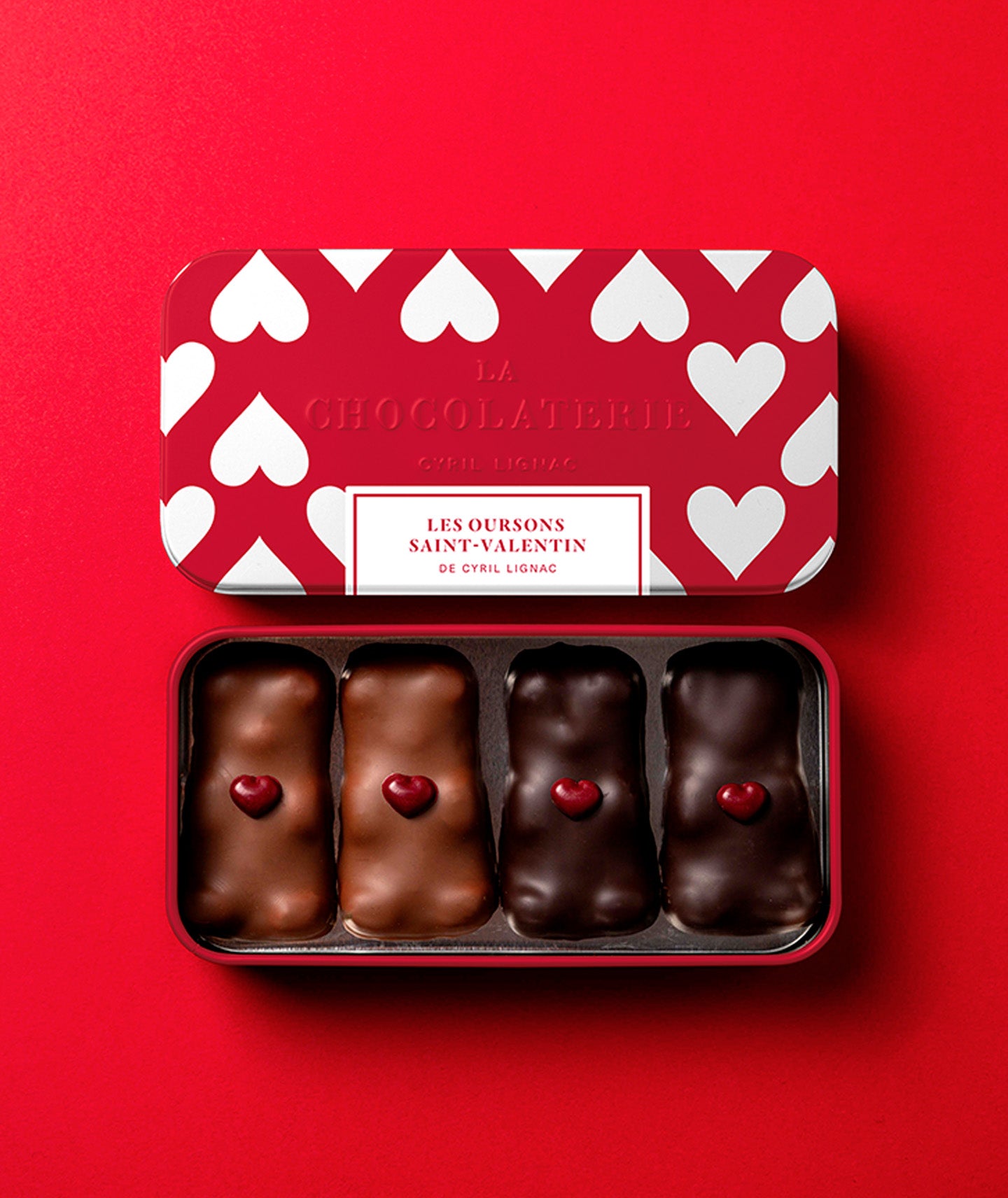 Les oursons Saint-Valentin