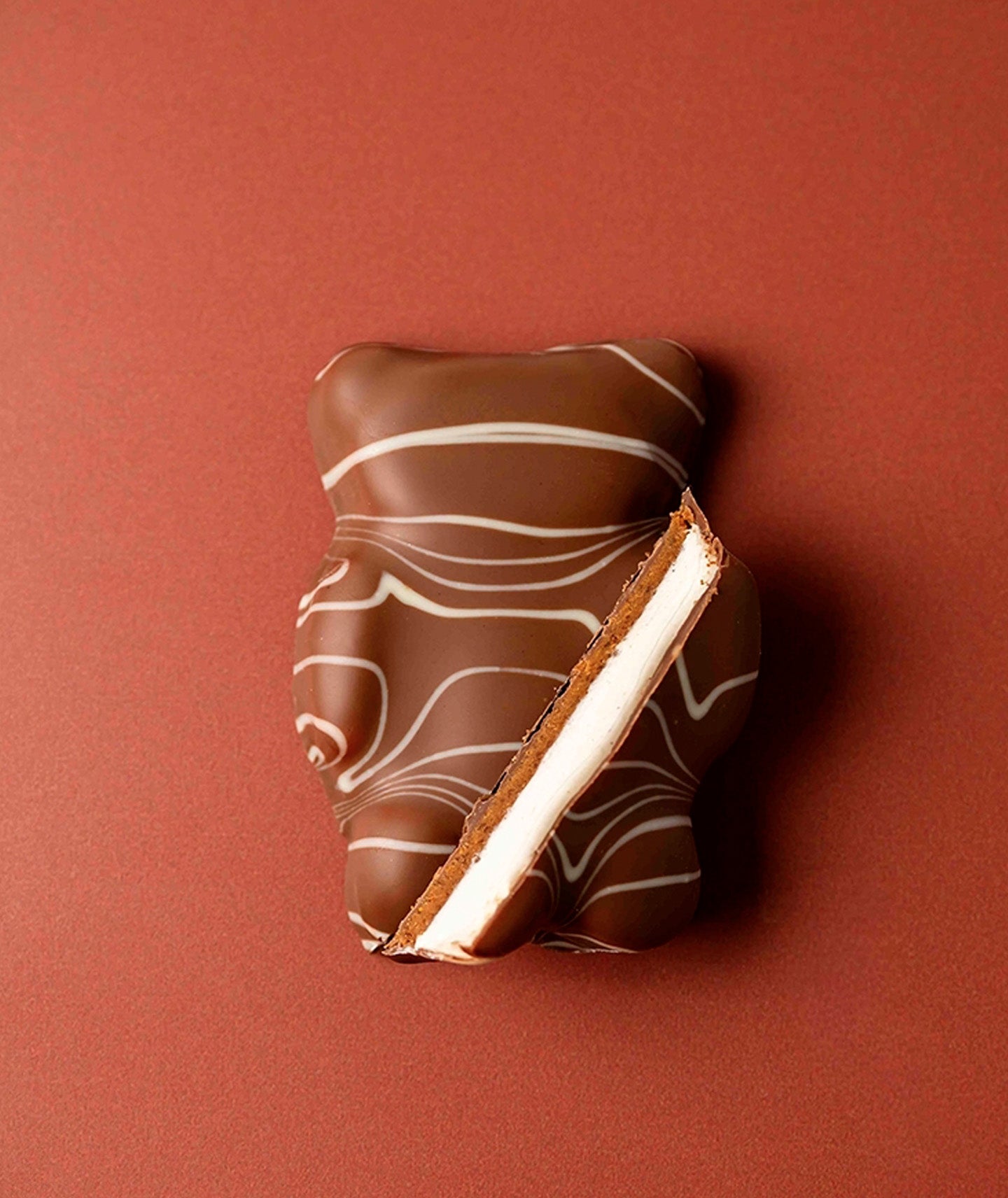 L'Ourson guimauve de Pâques - Chocolat au lait et praliné coco