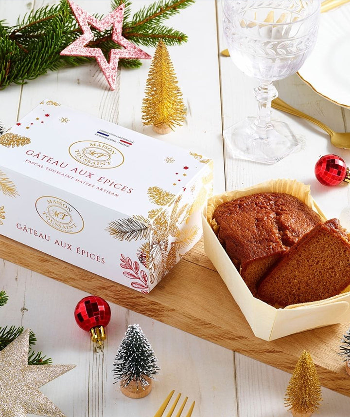 Gâteau aux épices premium -  Boîte festive