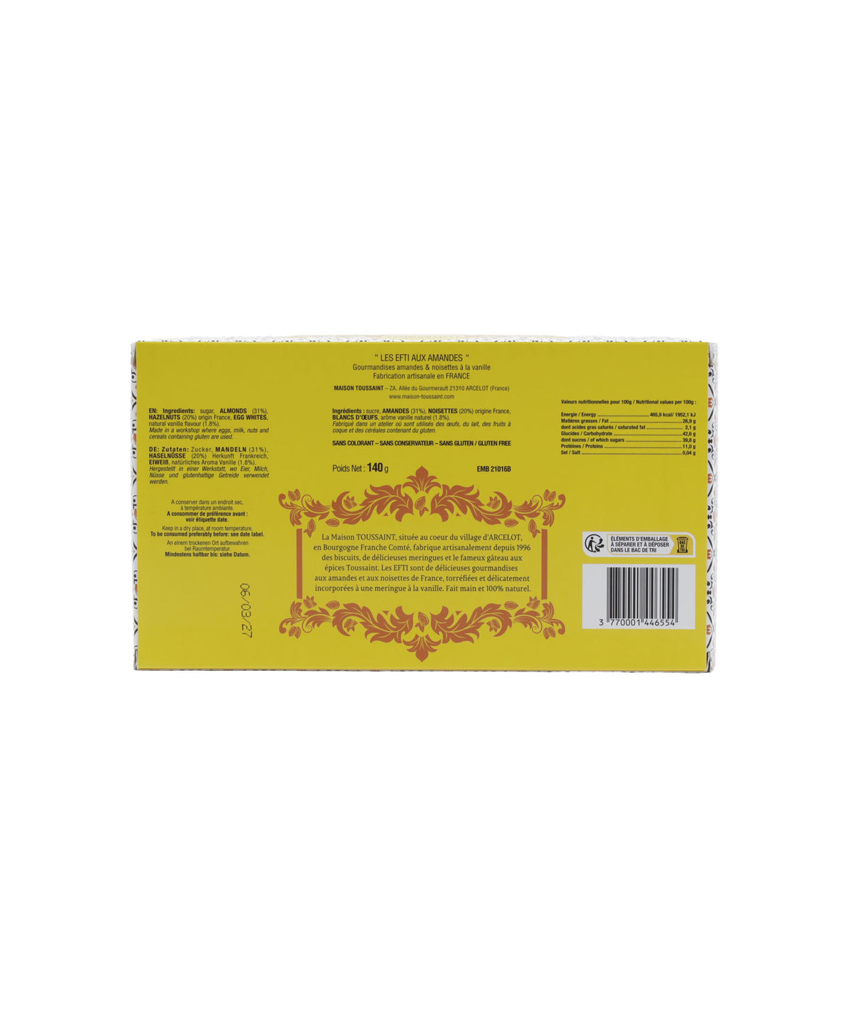 Efti amandes-vanille