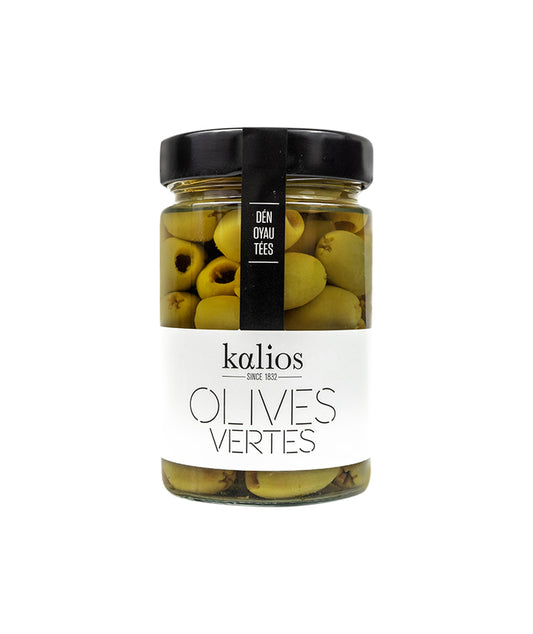 Olives vertes dénoyautées