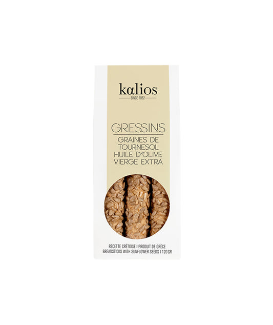 Gressins graines de tournesol