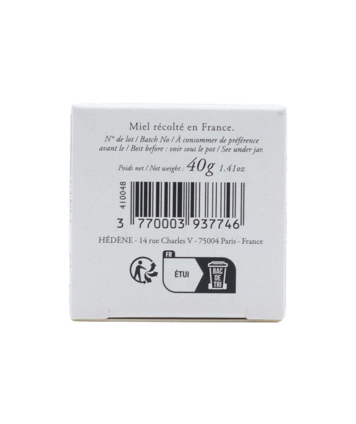Coffret miel de Paris