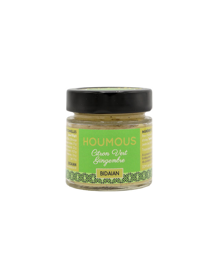 Houmous citron vert gingembre
