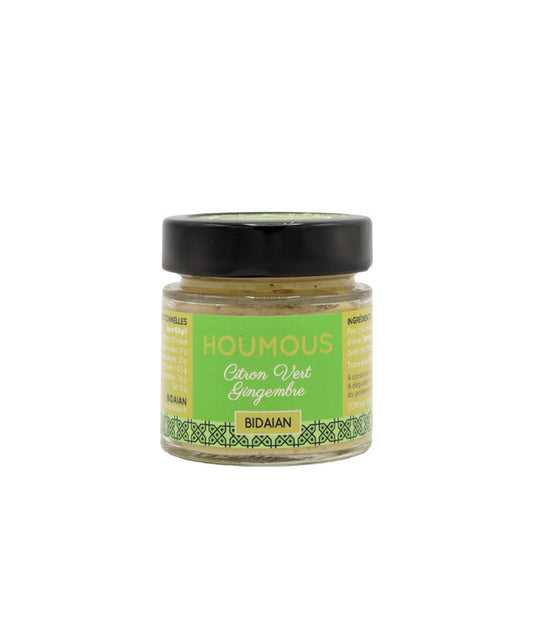 Houmous citron vert gingembre