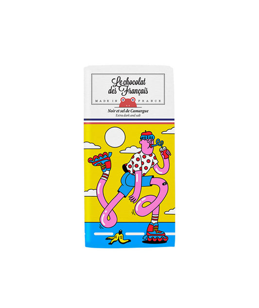 Tablette chocolat noir et sel de Camargue
