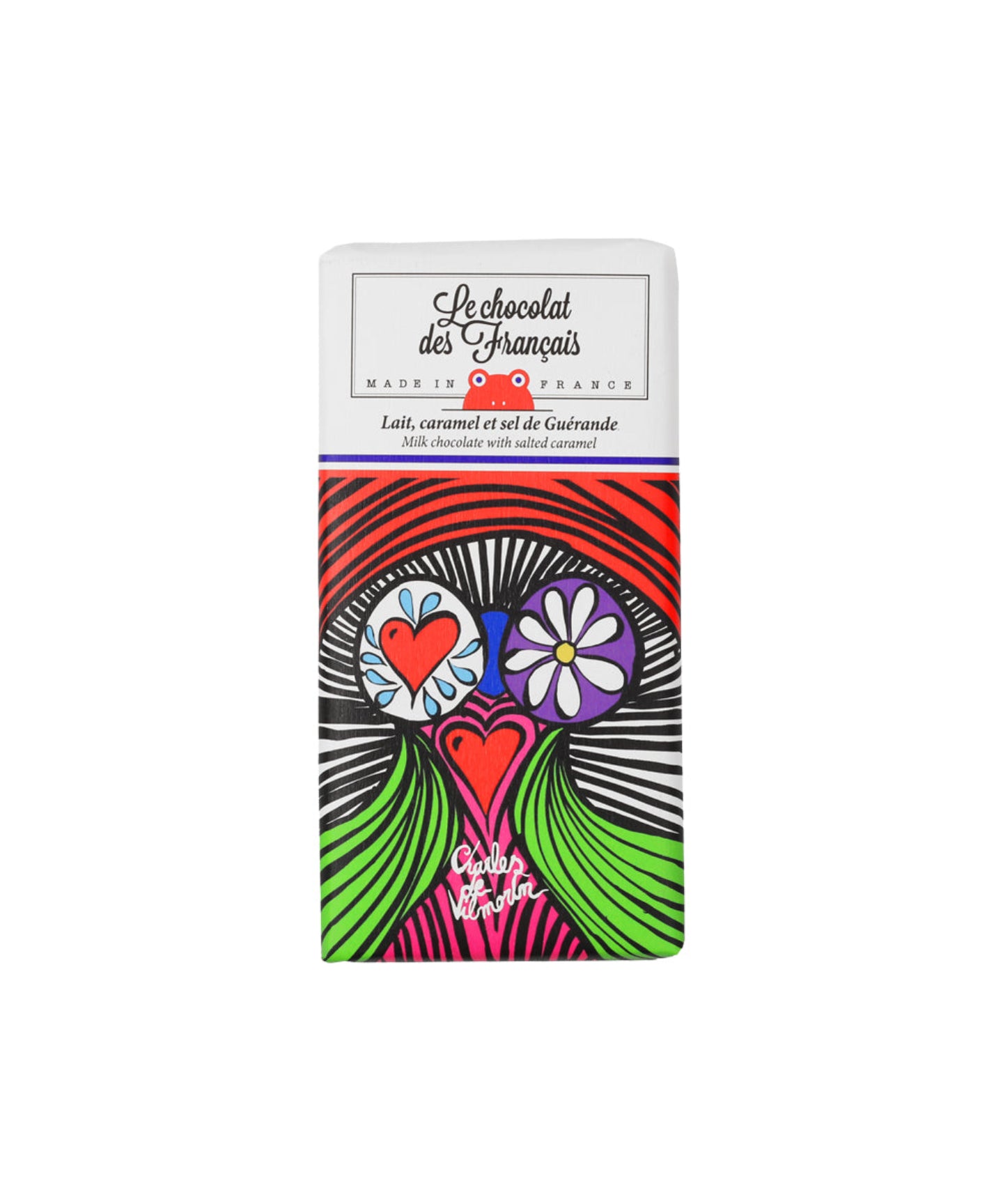 Tablette au lait caramel sel - Charles de Vilmorin