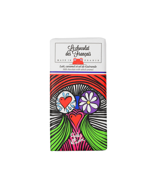 Tablette au lait caramel sel - Charles de Vilmorin